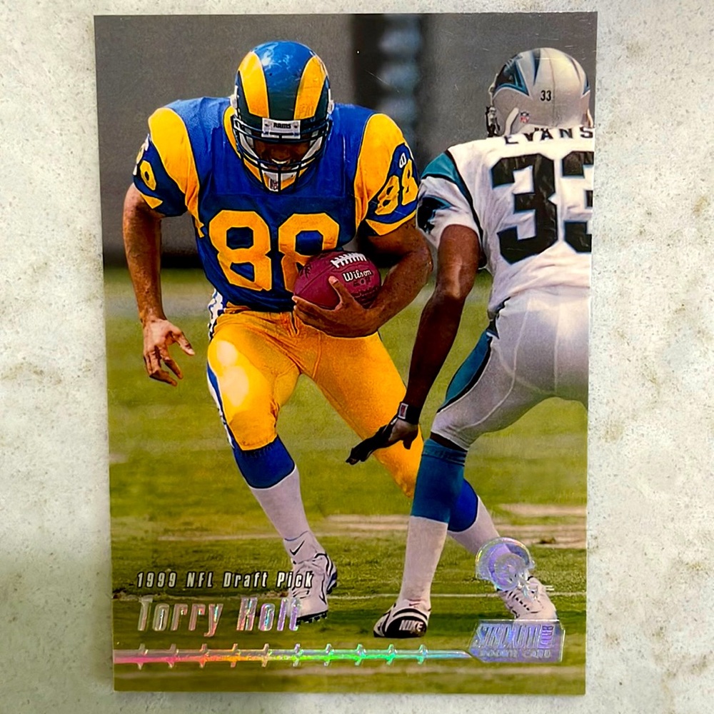 🔥 Torry Holt St. Louis Rams Rookie Card! 🏈